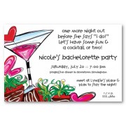 Bachelorette Party Invitations, Ladies Night Out